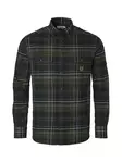 Chevalier Heron Flannel Shirt Men October Green Checked - Jägartröjor - 808491167895 - 1