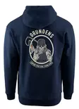 Grundens Displacement DWR Hoodie SGDN - Huvtröjor - 0840316341295 - 2