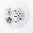 Grundens HEXAGRIP Cleat & Stud Puck Pack Silver - Dubbar - 0840316311595 - 3