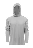 Grundens Tough Sun Hoodie Oyster - Huvtröjor - 0840316322485 - 1
