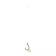 Mikado MF Rig HMFB12G Rubber Mono Barbed - Färdigknutna krokar - 5900637720645 - 2