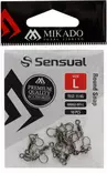 Mikado Round Snap With Swivel 10pcs - Lås & lekande - 5900637056485 - 2