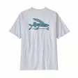 Patagonia Mens Flying Fish Responsibili-Tee White - T-shirts - 195699131125 - 1