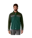 Patagonia M´s Long Sleeve Early Rise Snap Shirt Cascade Green - Skjortor - 198077379355 - 2