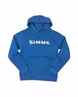 Simms Kid's Simms Logo Hoody Royal - Huvtröjor - 694264584095 - 2