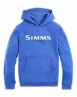 Simms Kid's Simms Logo Hoody Royal - Huvtröjor - 694264584095 - 1