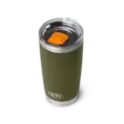 Yeti Rambler 20oz Tumbler Olive/King Crab Orange - Termosflaskor och -muggar - 888830628485 - 3