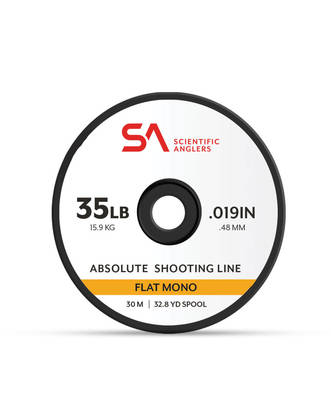 Scientific Anglers Absolute Flat Mono Shooting Line - Mjuka - 840309135085 - 1