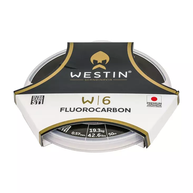 Westin W6 ST1 Fluorocarbon 50m - Fluorocarbon- & monotafsar - 5707549543665 - 1