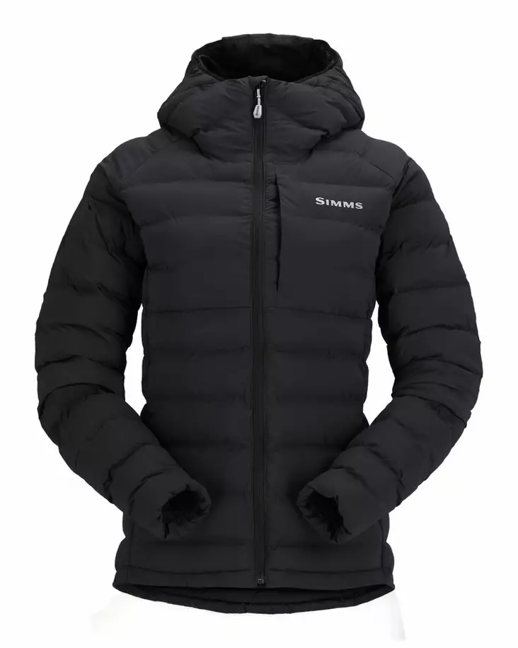 Simms Women's Exstream Hooded Jacket Black - Mellanjackor - 694264581025 - 2