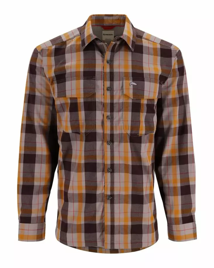 Simms ColdWeather Shirt Dolomite Logan Plaid - Skjortor - 694264654415 - 2