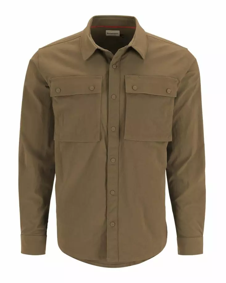 Simms Lodge Work Shirt Driftwood - Skjortor - 694264661055 - 2