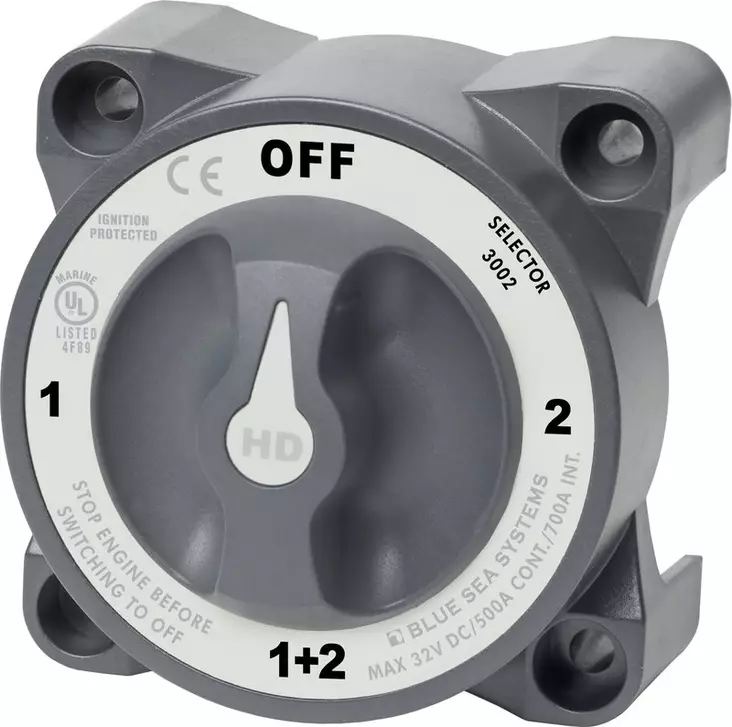 Blue Sea Heavy Duty Series Battery Switches - Batteri och elektriska tillbehör - 632085030025 - 1