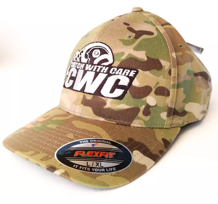 CWC Catch With Care Flexfit Camo S/M - Kepsar - 7340029418565 - 1