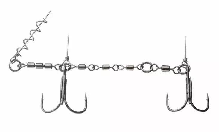 Daiwa Prorex Screw-in Swiwel Assist Stinger - Shallow rigger oc tillbehör - 4066466060435 - 1