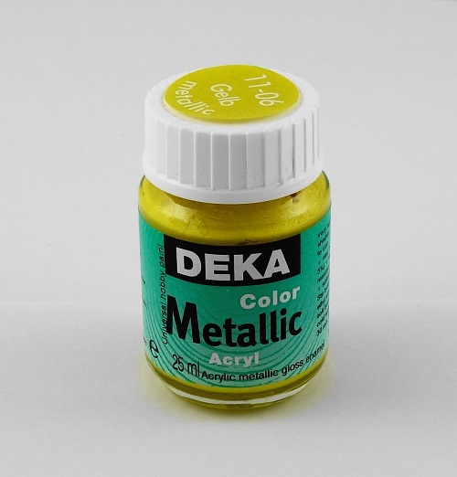 Deca Lack Metallic 25ml - Lösningsmedelsbaserade färger och lacker - SAMDLM25 - 1