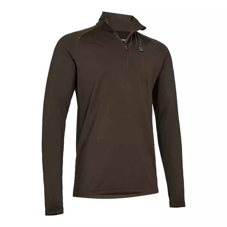 Deerhunter Heat Game ½-Zip Undershirt Wood - Undertröjor - 5702827249925 - 1