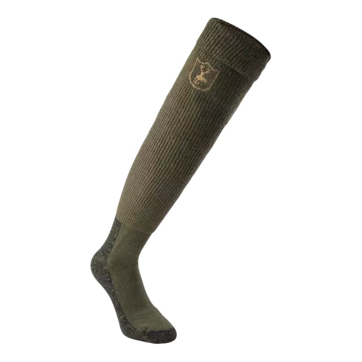 Deerhunter Wool Socks Deluxe Long Grape Leaf - Övriga jaktkläder - 5702827156575 - 1