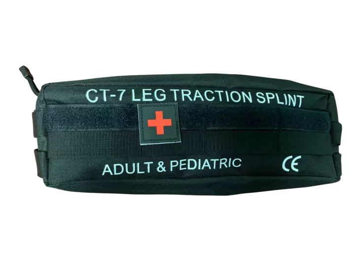 Faretec CT-7 Leg Traction Splint Black - Första hjälpen-tillbehör - 6438407018085 - 1