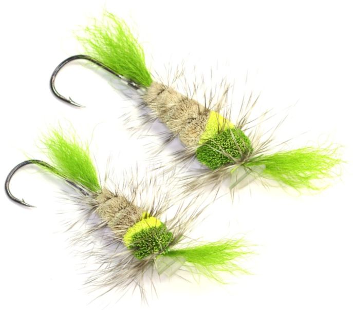 Frödin Flies Tri Turbo Bomber Green - Tubflugor - 7340154607995 - 1