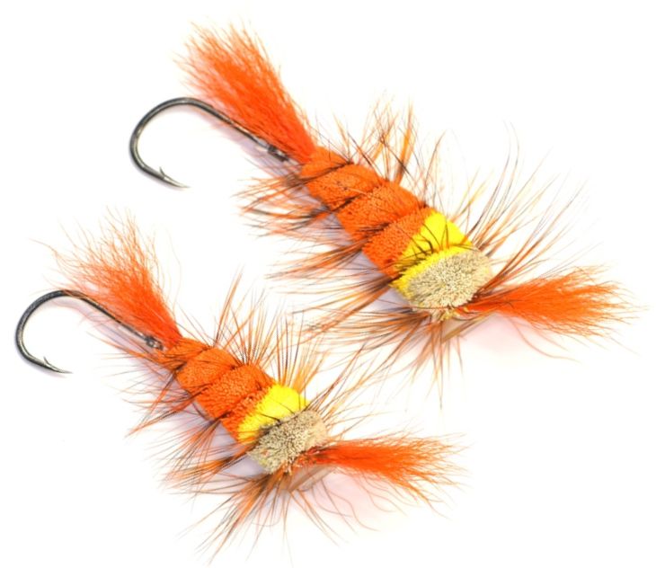 Frödin Flies Tri Turbo Bomber Orange - Tubflugor - 7340154608015 - 1