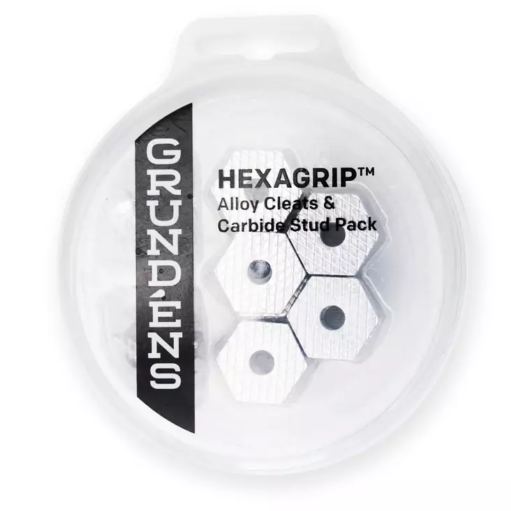 Grundens HEXAGRIP Cleat & Stud Puck Pack Silver - Dubbar - 0840316311595 - 1