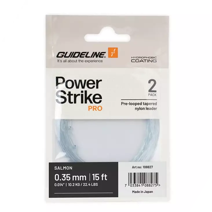 Guideline Power Strike PRO Salmon 15ft - Taperade Nylon -tafsar - 7033841088275 - 1