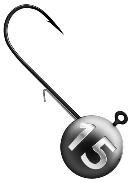 K.P Round Jig Head 15g - Jiggskallar - 6438239079445 - 1