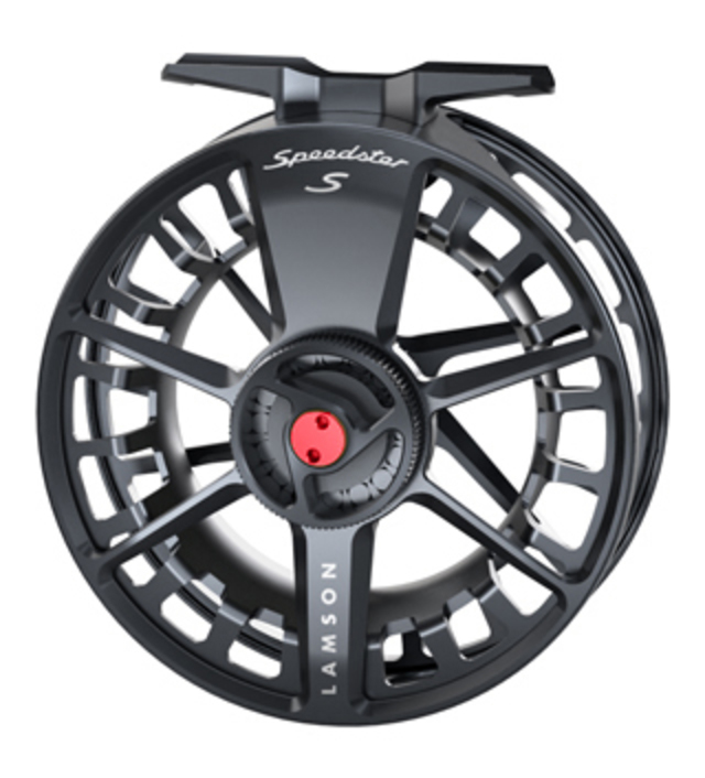 Lamson Speedster S-Series HD Dark Smoke - Waterworks Lamson -flugrullar - 708332009455 - 1