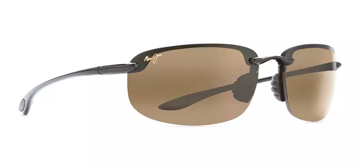 Maui Jim Hookipa - Gloss Black Frame with HCL Lens - Plastlinser - 603429008505 - 1