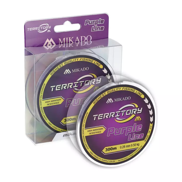 Mikado Territory Purple 300m - Monofila linor - 5900637815495 - 1