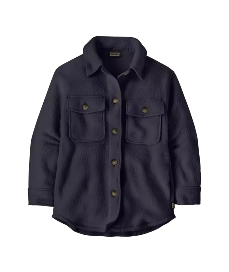 Patagonia W´s Retro Pile Shacket Sunken Blue - Fleecetröjor - 198077478645 - 1