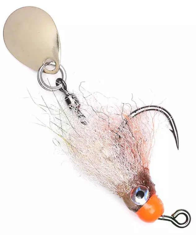 Perch - Ahven Clouser 1 Silver #4 - Streamers och leech - 8859202539175 - 1