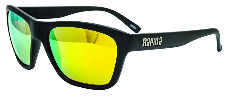 Rapala Dorado Matte Black Silver Mirror - Plastlinser - 022677381145 - 1