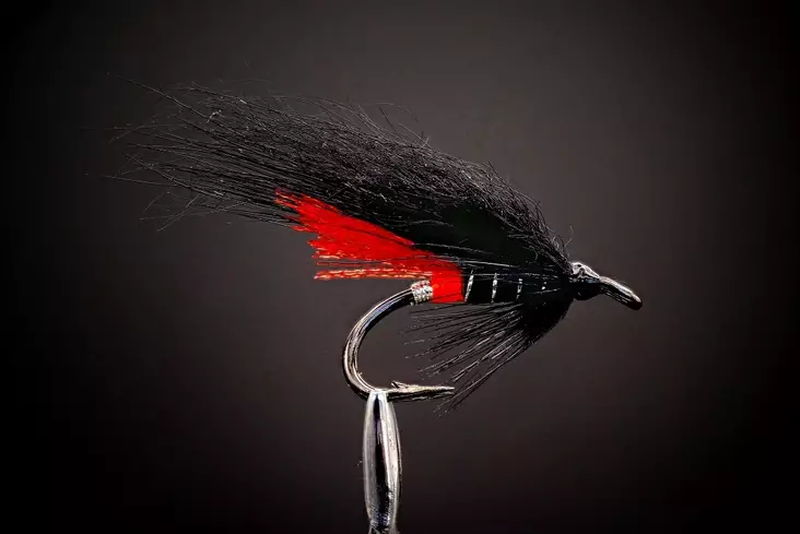 Red Butt Salmon Fly - Dubbelkrok - 8859202530295 - 1