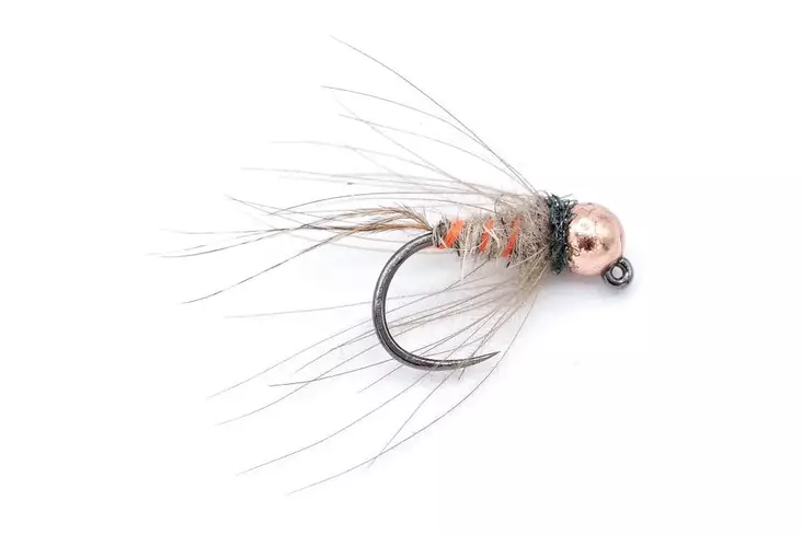 Red Rib killer with Copper Bead - Våtflugor - 06429810537515 - 1