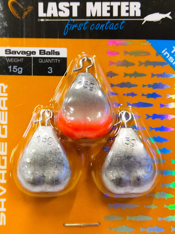 Savage Gear Balls 3pcs - Vikter för kastfiske - 5706301551375 - 1