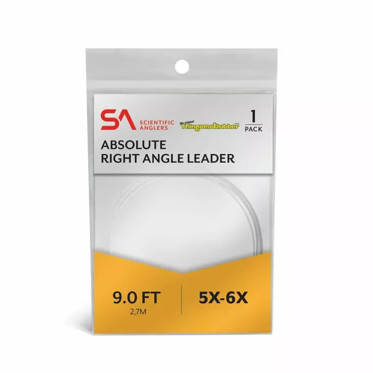Scientific Anglers Absolute Right Angle leader 11' - Taperade Nylon -tafsar - 840309141215 - 2
