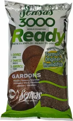 Sensas 3000 Ready Roach 1kg - Mäsk & boilies - 3297830109615 - 1