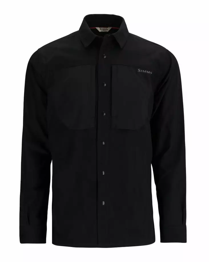 Simms Confluence Shirt Black - Skjortor - 694264659465 - 2