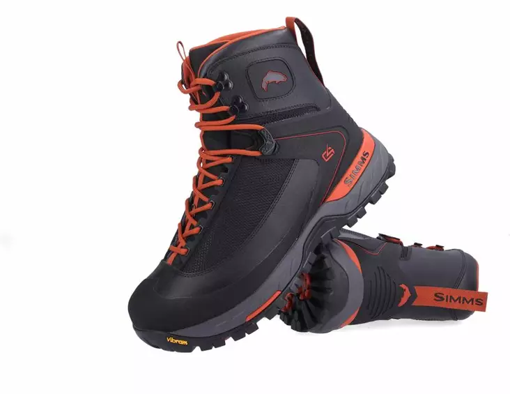 Simms G4 Pro Powerlock Boot Carbon - Vadarkängor - 694264598085 - 1