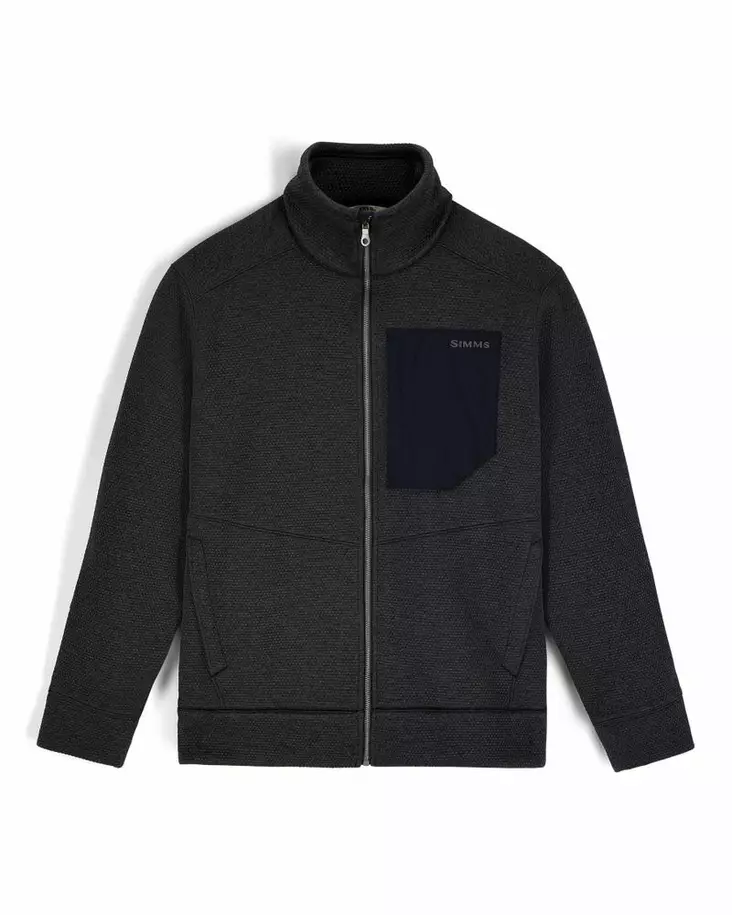 Simms Harbor Fleece Black Heather - Övriga jackor - 694264697405 - 2