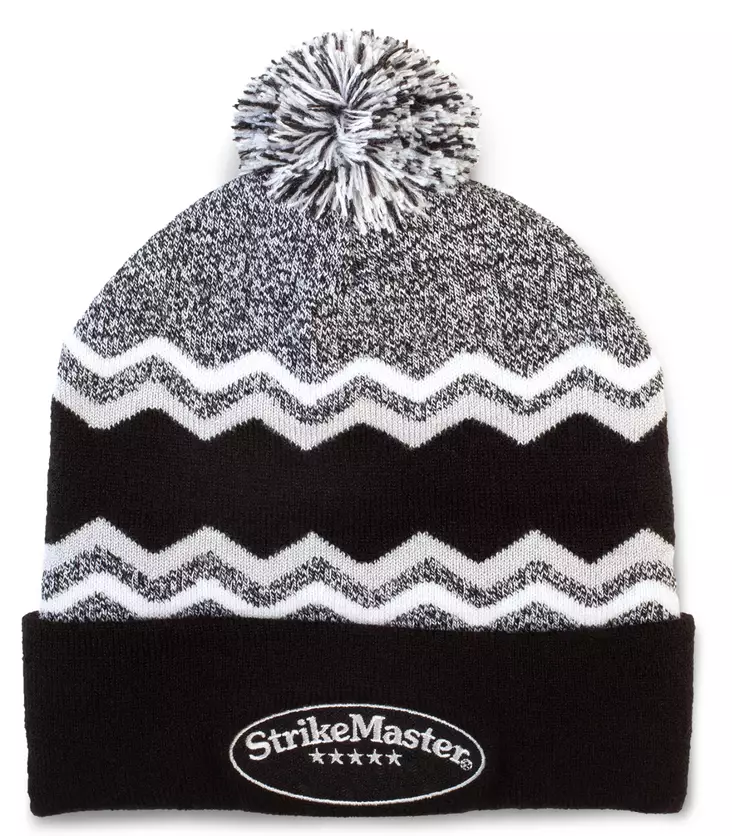 Strikemaster Beanie Black Grey White - Mössar - 043253122785 - 1