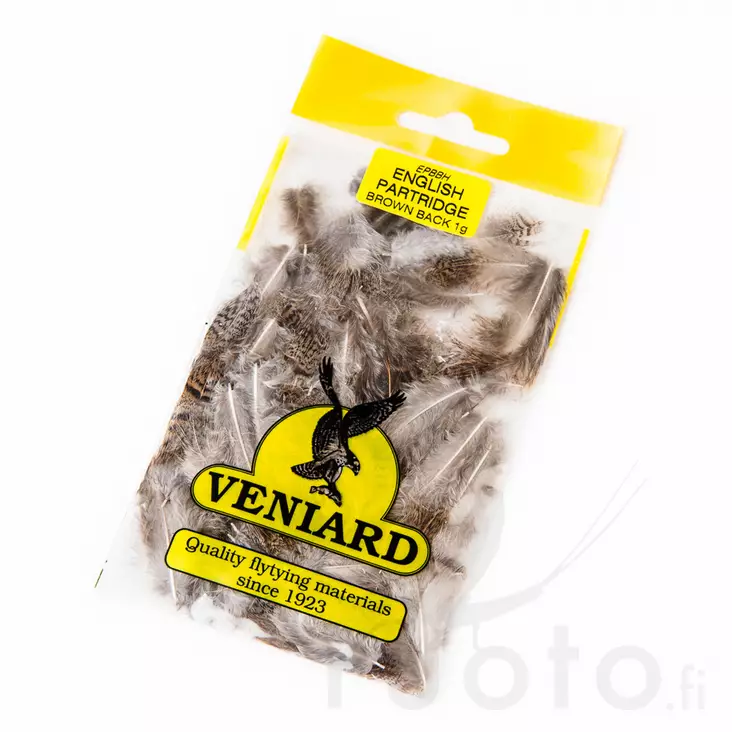 Veniard English Partridge Brown Back - Övriga fjädrar - 5056304603459 - 1