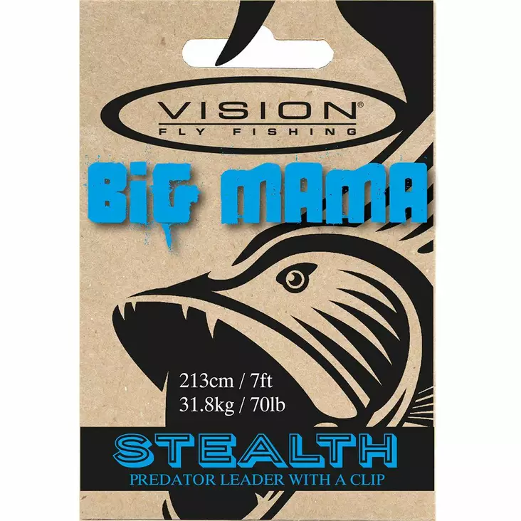 Vision Big Mama Leader Stealth - Taperade Fluorcarbon -tafsar - 6417512831345 - 2