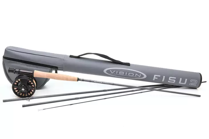 Vision Fisu2 Outfit Grey - Flugfiskeset - 6417512843645 - 1