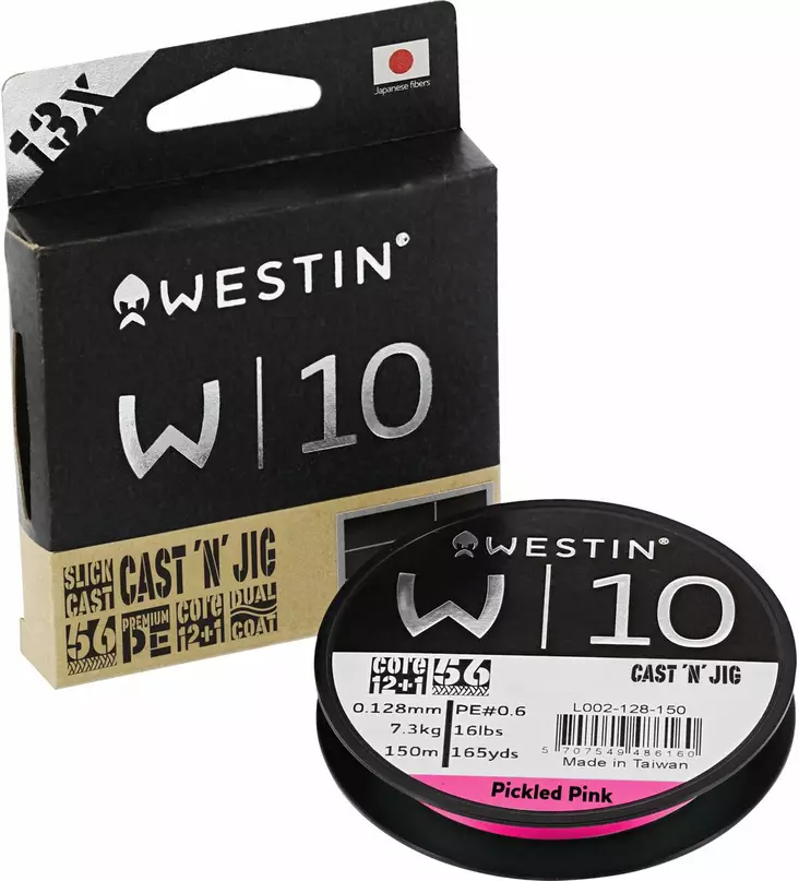 W10 Cast´n Jig Pickled Pink - Flätlinor - 5707549488355 - 1