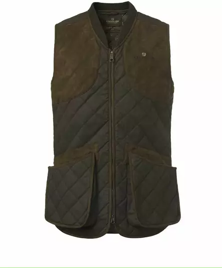Chevalier Vintage Shooting Vest M Leather Brown - Jakt- och älgvästar - 808491178136 - 1