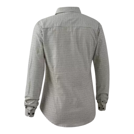 Deerhunter Lady Sara Shirt Green Check - Jägartröjor - 5702827220986 - 2