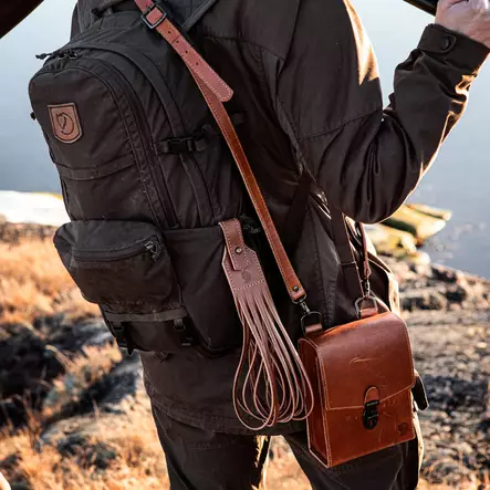 Fjällräven Game Strap Leather Cognac - Vapenremmar - 7323450151126 - 2